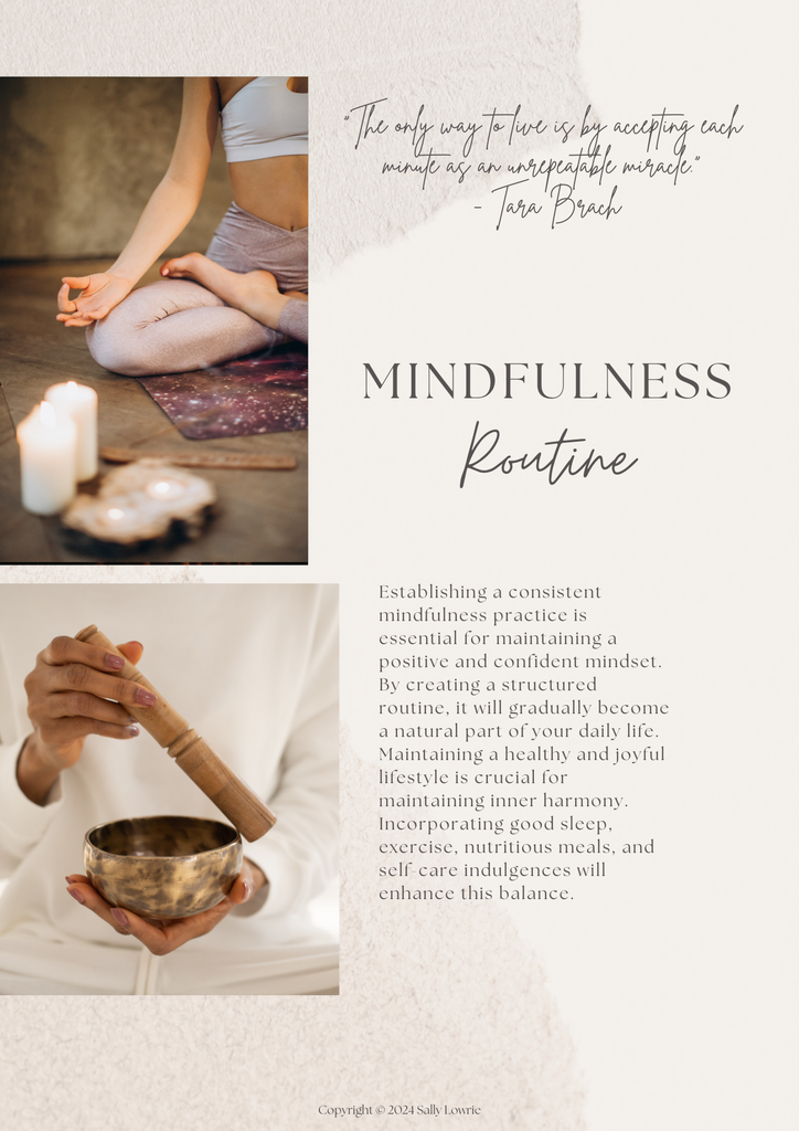 Mindfulness Workbook Journal - Printables